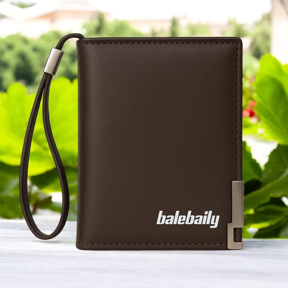 PU Leather Balebaily Zipper Wallet