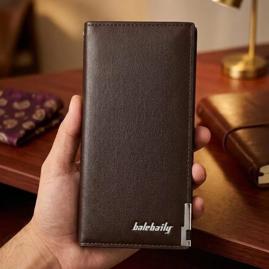 Premium Long Zip Wallet &amp; Card Holder – For Men &amp; Women