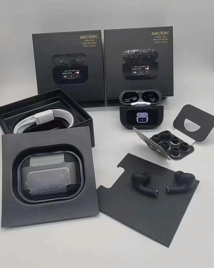 A9 Pro ANC/ENC Wireless Earbuds, Noise Reduction & Touch Control, for Gaming