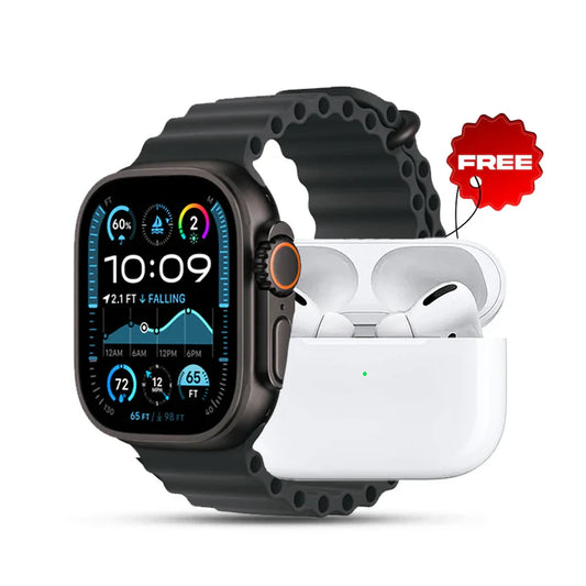 Ultra 7 straps Smartwatch With Earbuds